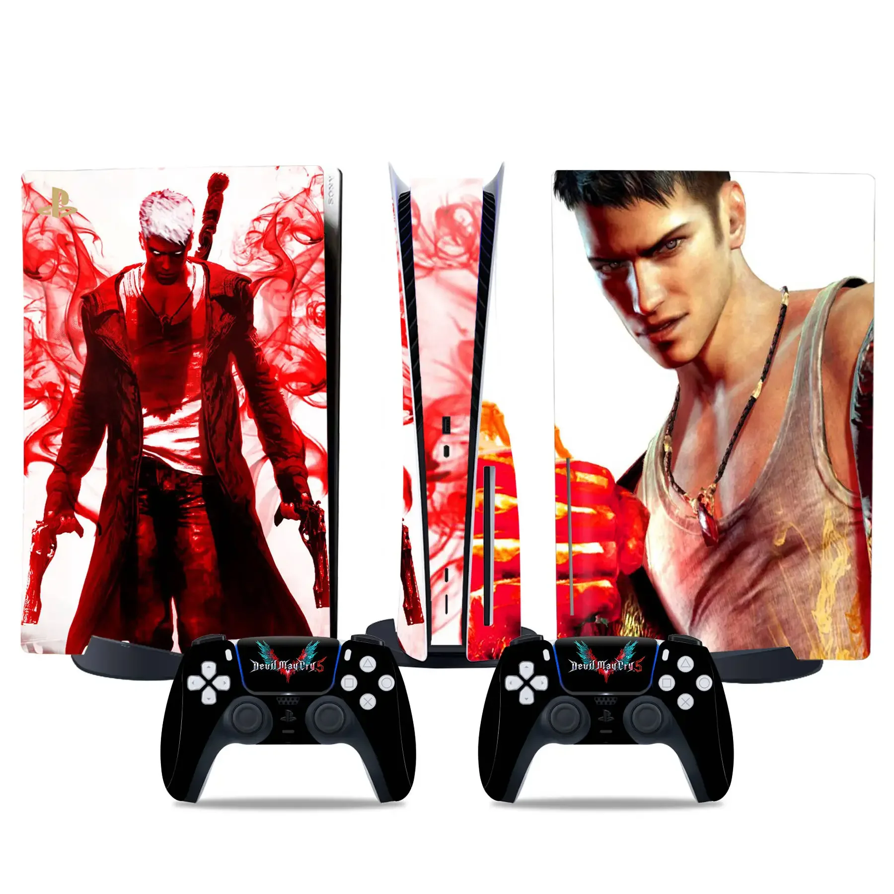 Devil Maycry5 Per Ps5 Disc Edition Skin Sticker Play Station Skin-Console E Controller Decalcomanie Skin Ps5 Disc Skin
