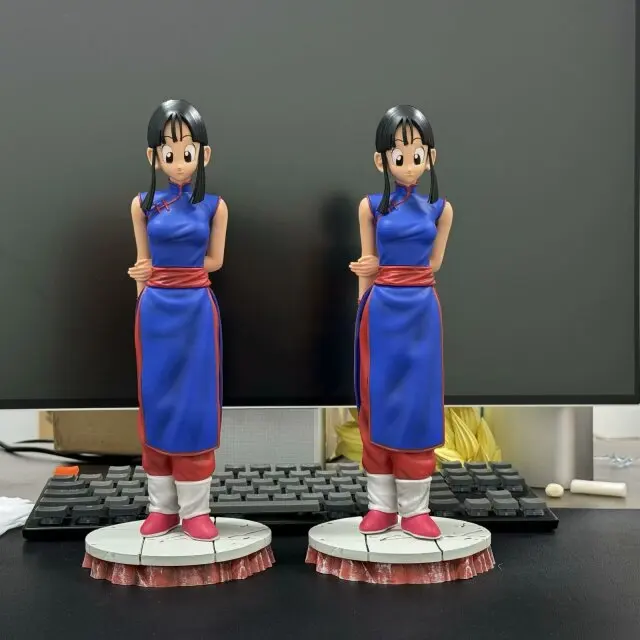 

28cm Dragon Ball Anime Figure Tenkaichi Budokai Chichi Son Goku Wife Action Figure Cute Collection Ornaments Model Doll Gift Toy