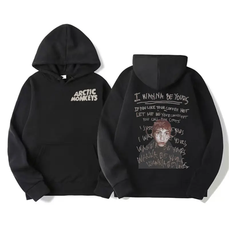 

Arctic Monkeys AM North American Tour Hoodie Album I Wanna Be Yours Clothing Hoodies Men Women Autumn/Winter Vintage Sweatshirts