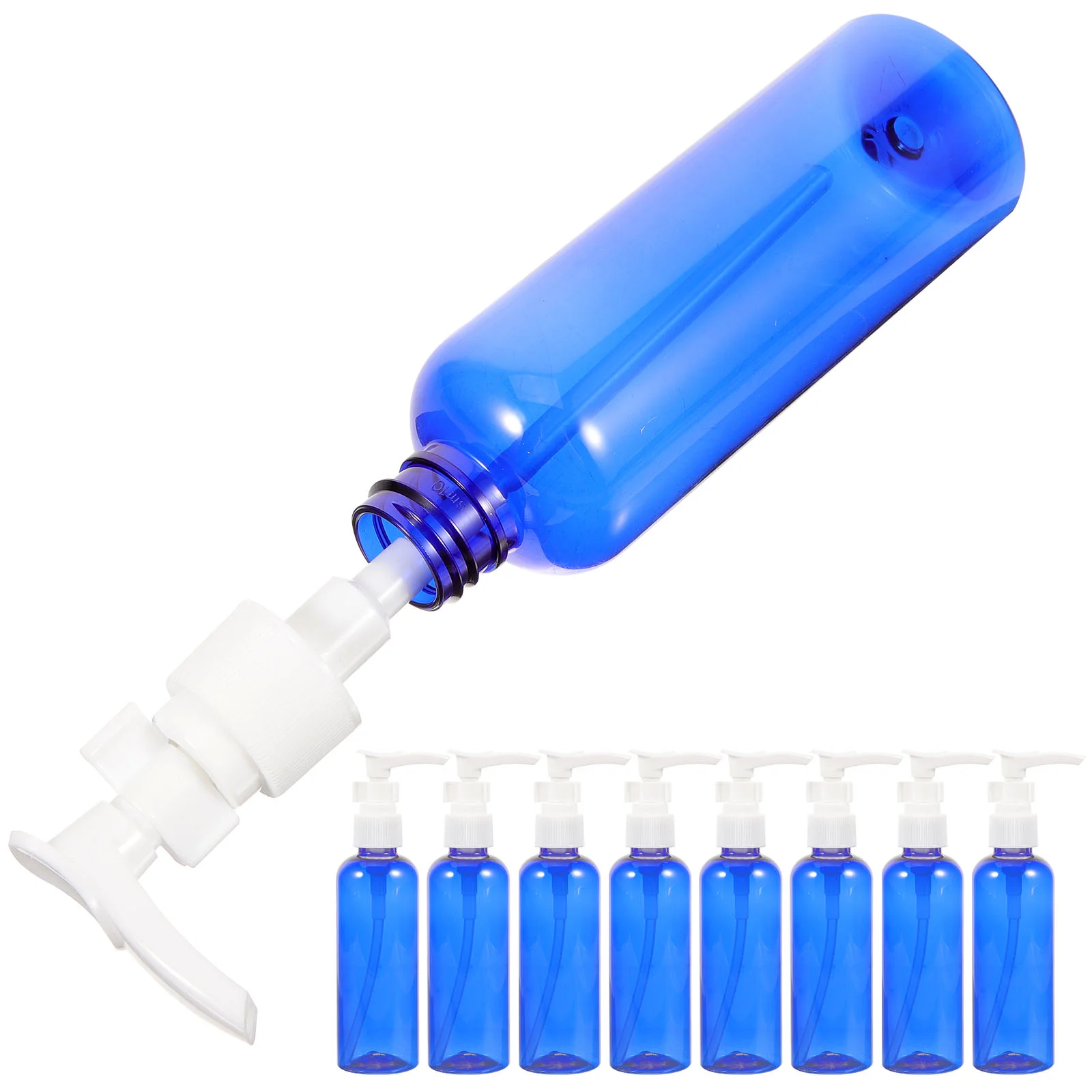 10 Pcs Bottle Lotion Bottle with Round Shoulder Spigot Liquid Dispenser Emulsion Soap Shampoo Hand шампунь для ежедн применения с живым коллагеном basic shampoo with alive collagen hyperfill pro