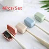 4Pcs/Set Tooth Brush Cover Holder Portable Toothbrush Headgear Cap Case Toothbrush Protector Hygiene Care Outdoor Travel Supply 1