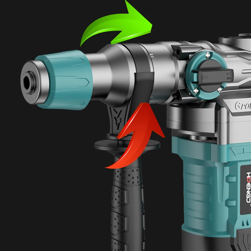 220V Rotary Electric Hammer Drill Concrete Perforator 1200W Electric Hammer/Drill/Electric Pick For Demolition Concrete Slotting electric hammer drill electric jackhammer