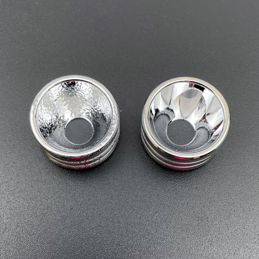 Orange Peel Aluminum Reflector for LED Flashlights (20mm x 12mm)