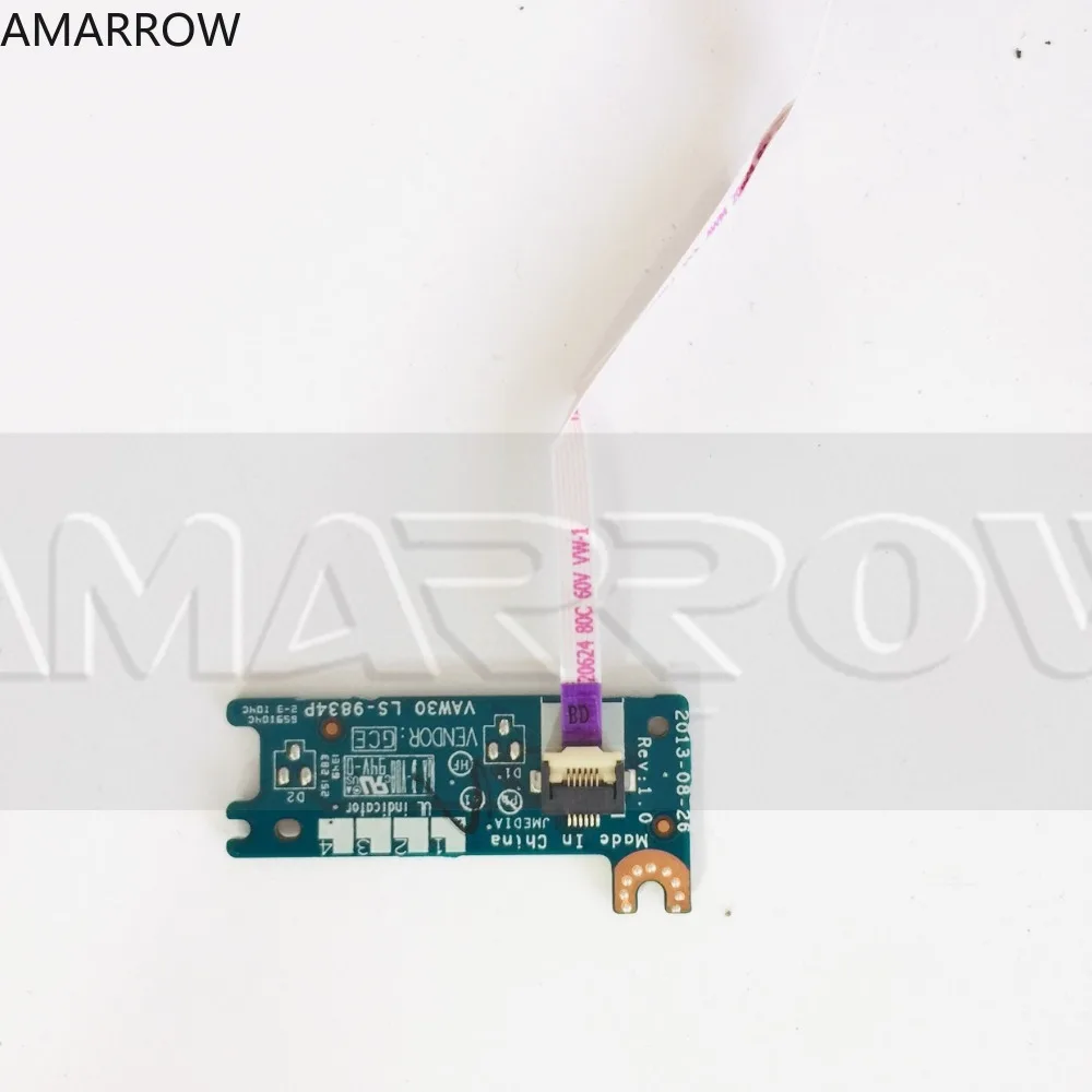 Original para Dell E5440 Botões de Mídia Placa de Áudio Ls-9834p Cabos de computador e conectores - Imagem 2