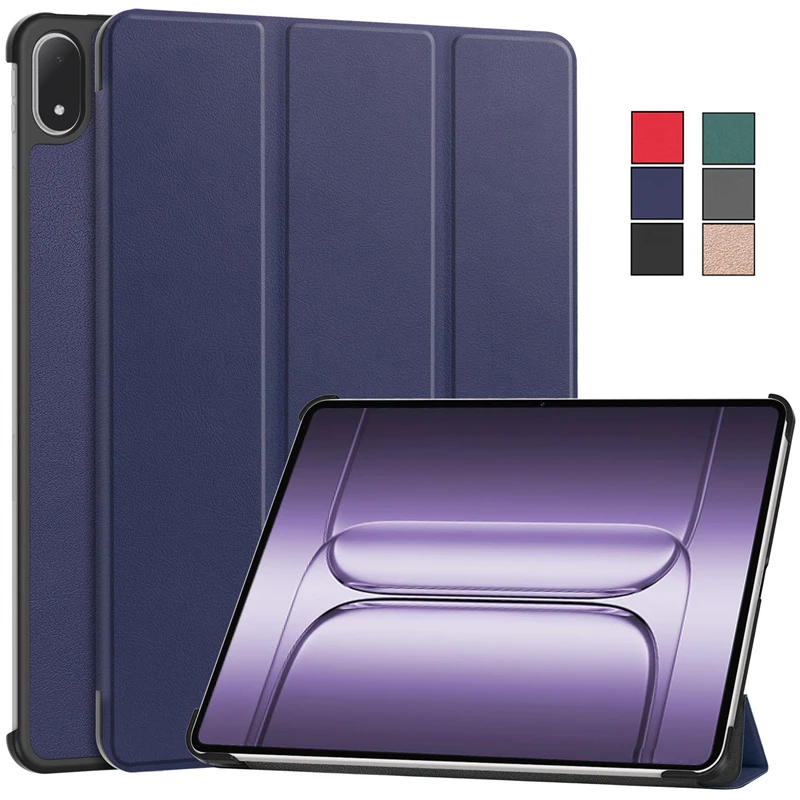 Trifold Leather Stand Hard Smart Tablet Cover 13.2
