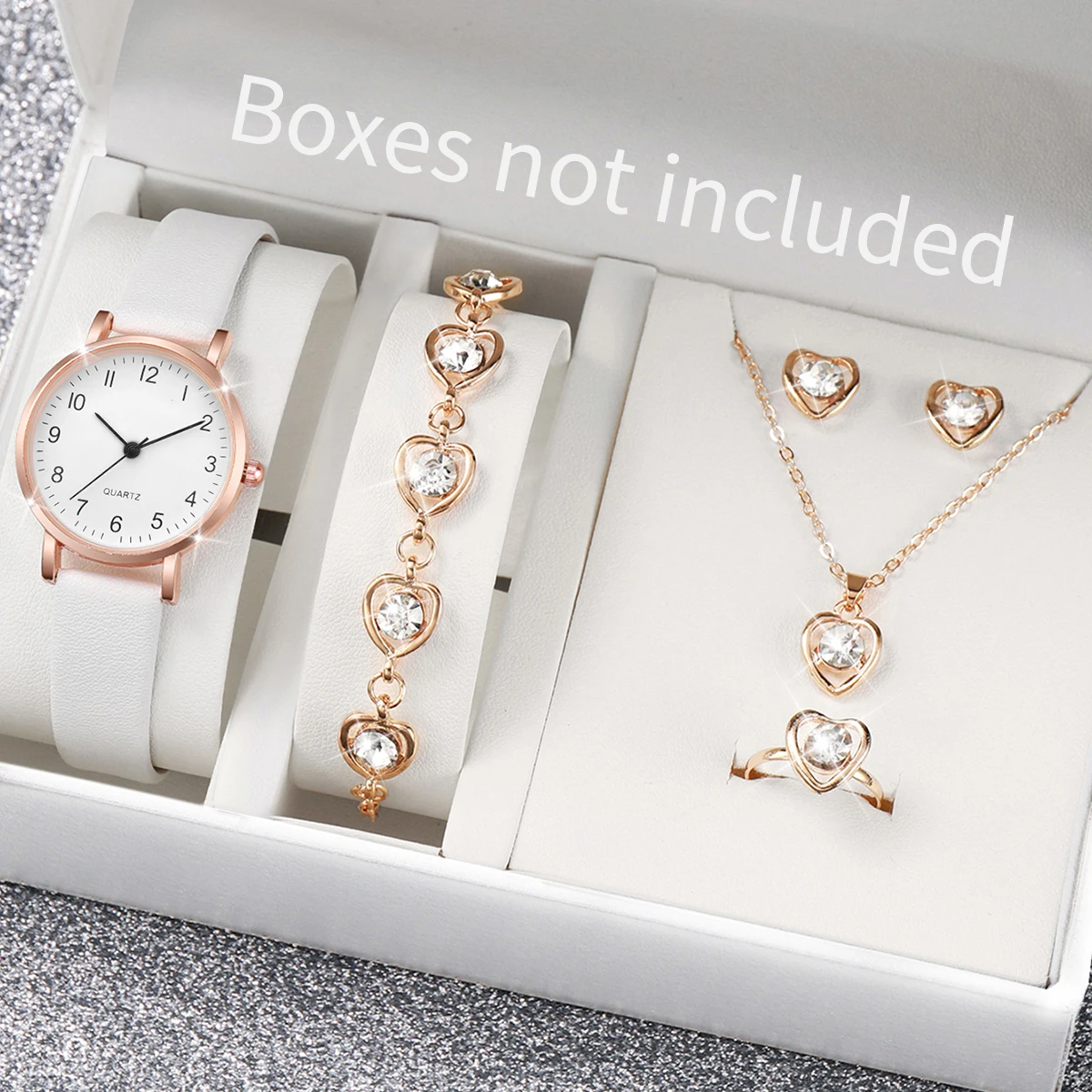 Noble Heart Dial Fashion Watch for Girls (DZ16988) main image 1