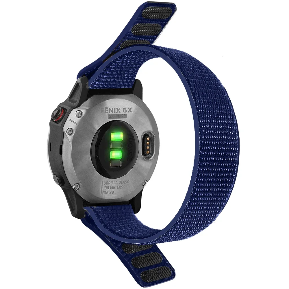 Nylon Quick-Dry Hook and Loop Watch Band – Versatile Sizes