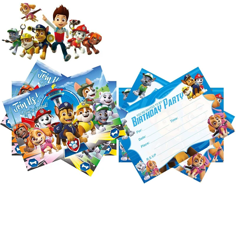 Blank Paw Patrol Invitations Template The Ultimate Guide for Stress