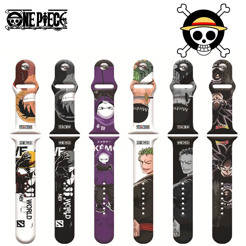 ONEPIECELuffyIwatchStrapAnimeAppleWatchBandforIwatch7654