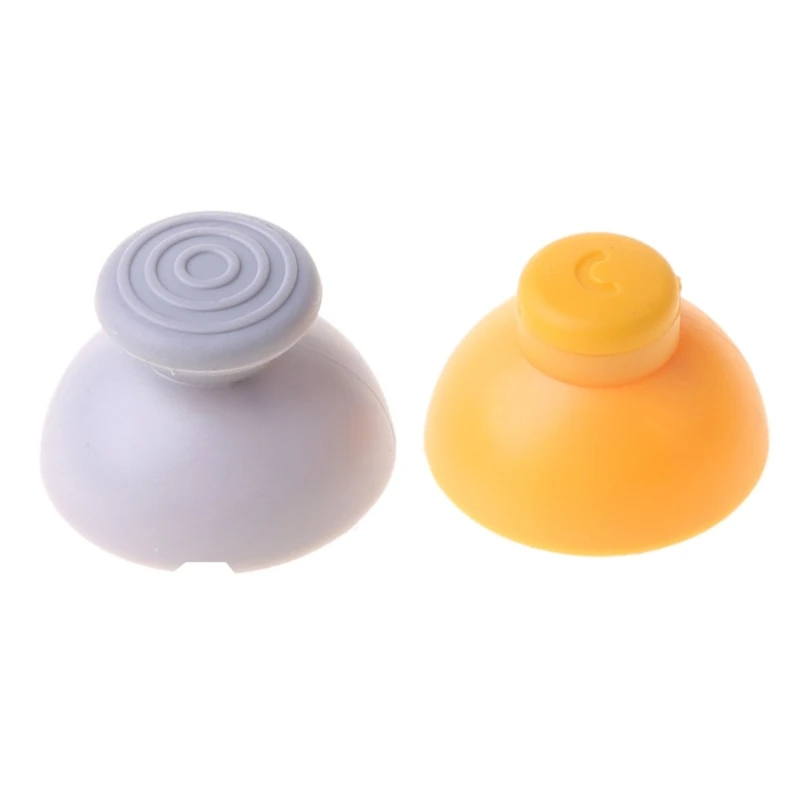 

2024 New 2 Pieces Thumb Grip Caps for NGC Gamecube Controller Joystick Cover Thumbstick