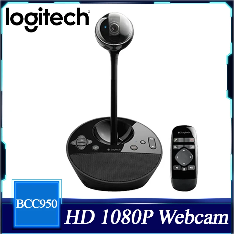 PC Webcam Conference Camera Logitech BCC950 HD 1080P Conference Webcam Desktop Video