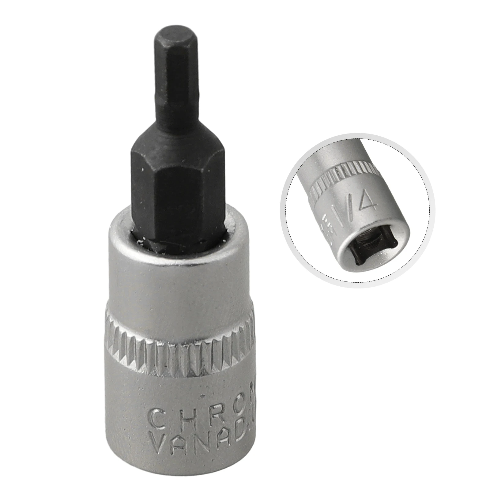 

1Pc Hex Head Screwdriver Bit 1/4 Inch Drive Socket Ratchet Socket Wrench Adapter Hand Tool Hand Tools H3 H4 H5 H6 H7 H8