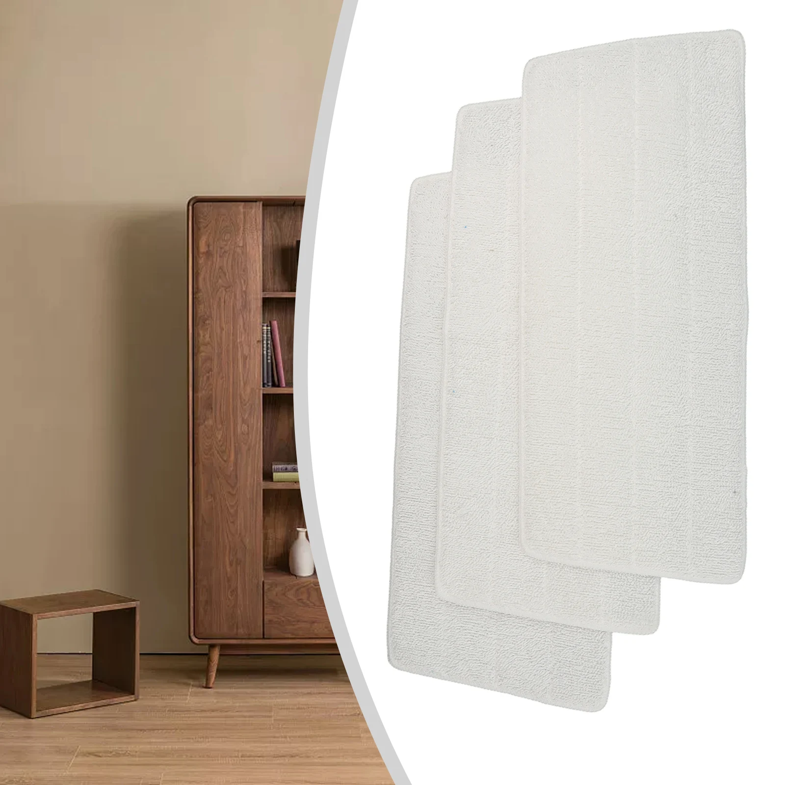 3 Pezzi Mop-Cloth Per Vileda Steam Xxl Steam Cleaner Pezzi Di Ricambio Cuscinetti Di Ricambio Lavabili Panni In Microfibra Sweeper Cleaning-Tools