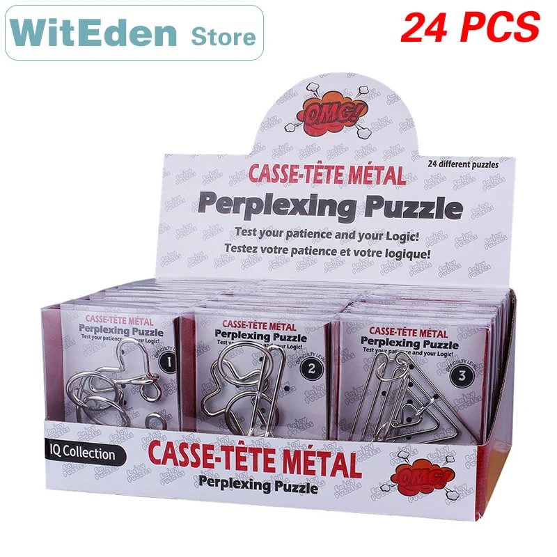 3d Metal Wire Casse-tete Perplexing 