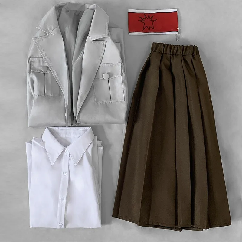 Attack on Titan Pieck Finger Marleyan Warrior Cosplay Costume