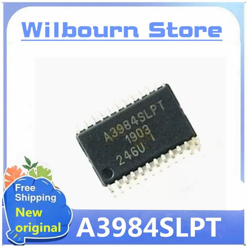 

10 шт./лот A3984 A3984SLPT TSSOP-24 новая Оригинальная фотография