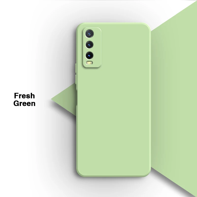 Enhanced Liquid Silicone Soft Back Cover – Original Simple Fashion Shell