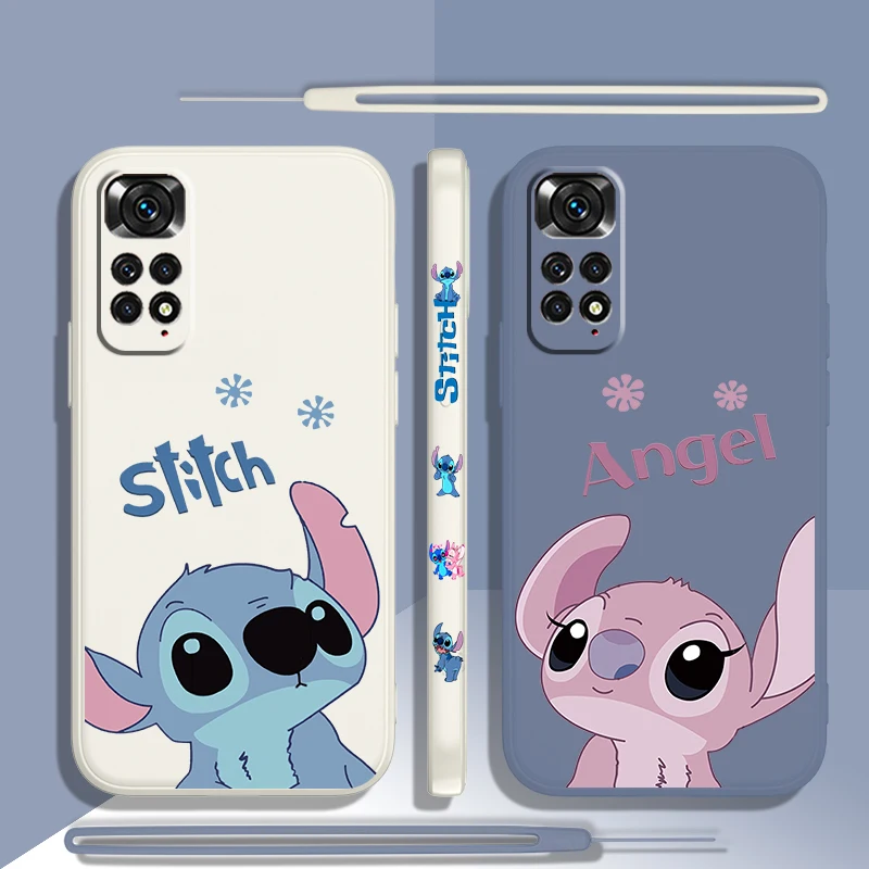 Funda para Xiaomi Redmi Note 12 Pro Oficial de Disney Angel & Stitch Beso -  Lilo & Stitch