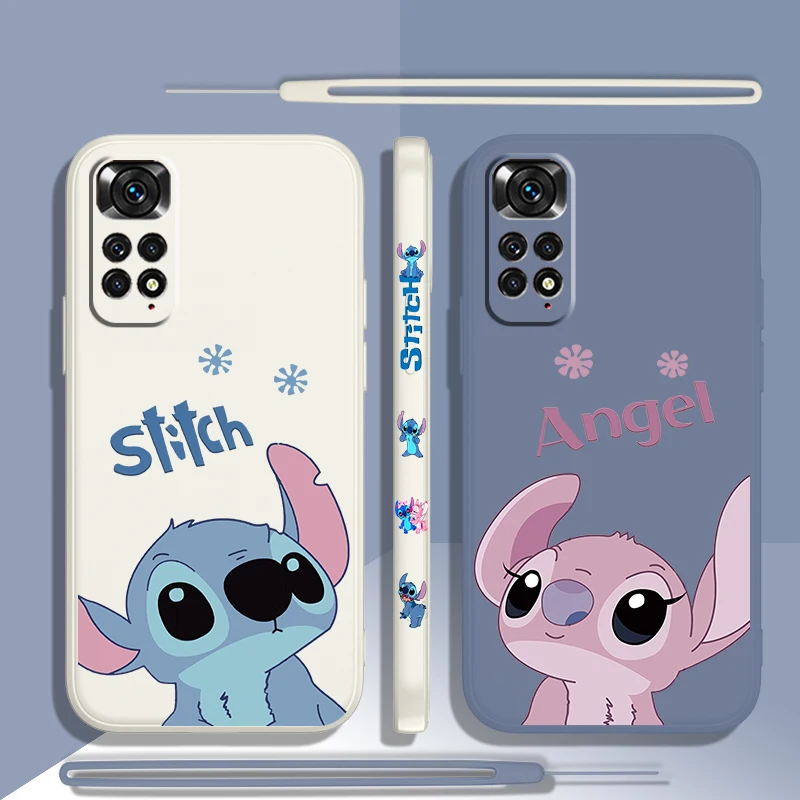 Disney Funda Xiaomi Mi A2 Lite Angel & Stitch Beso Lilo & Stitch