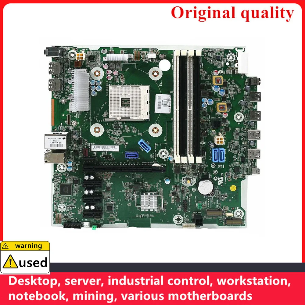 

Used 100% Tested L05064-001 For HP EliteDesk 705 G4 MT Motherboard L03080-001 AM4 Mainboard