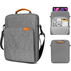 Universal Tablet and Laptop Bag Case - Protective Handbag for Tablets and Accessories (Gray)