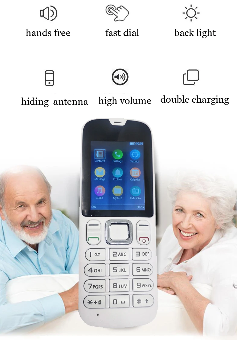 Description Picture 3 of itemCordless Phone GSM SIM Card Fixed mobile for old people home cell phone aged student Wireless landline Telephone office 2g 3g 4g