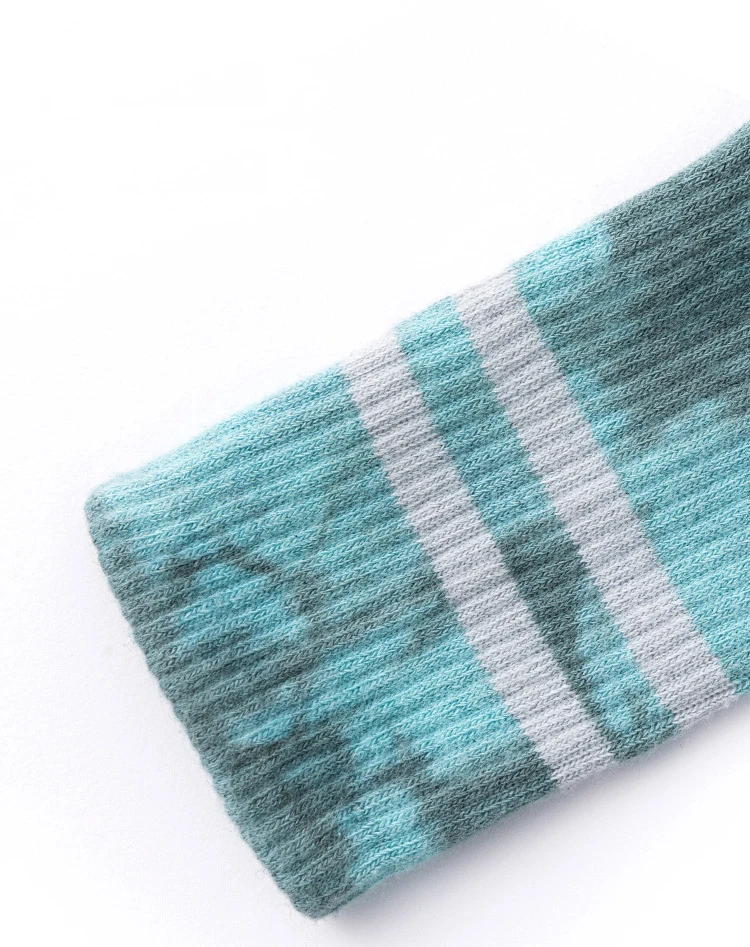 Yoga Socks Autumn Winter Women Tie-dye Gradient Stripe Pile Cotton Silicone Non-slip High Quality Pilates Grip Crew Socks 47 Sf7b0277310a04f989fde783a56c94af6Z