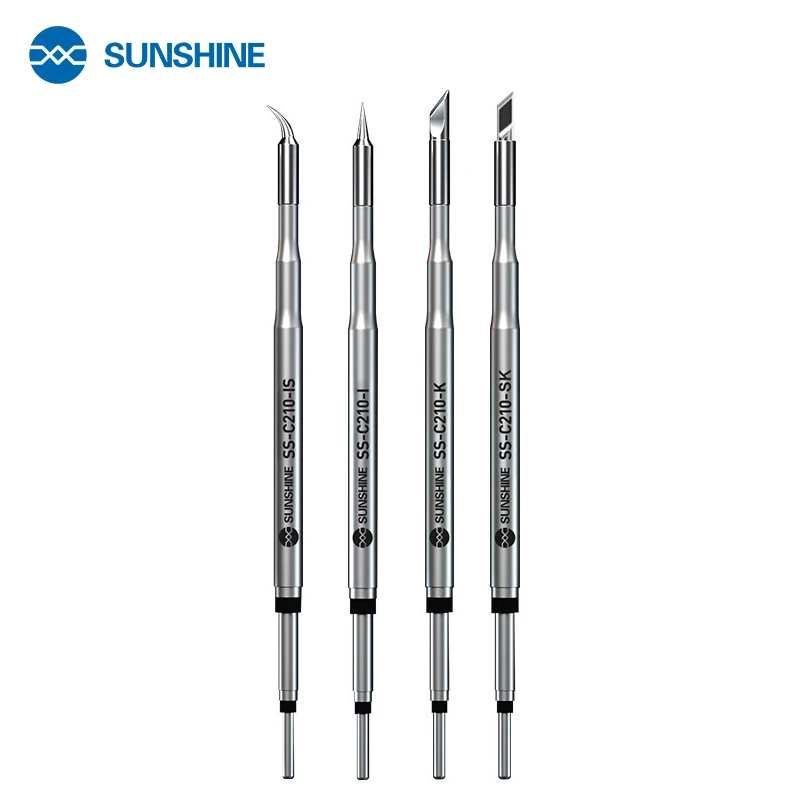 Soldering Iron C210 Integrated Soldering Iron Tip S210 Heating Core Efficient Heat Conduction for JBC Sugon Aifen T210 T26 A9 Soldering station