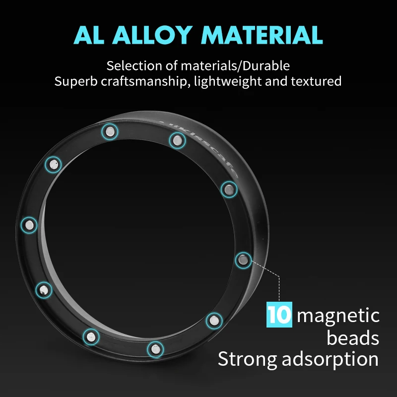 حلقة مغناطيسية فاخرة لإسبريسو 58مم
