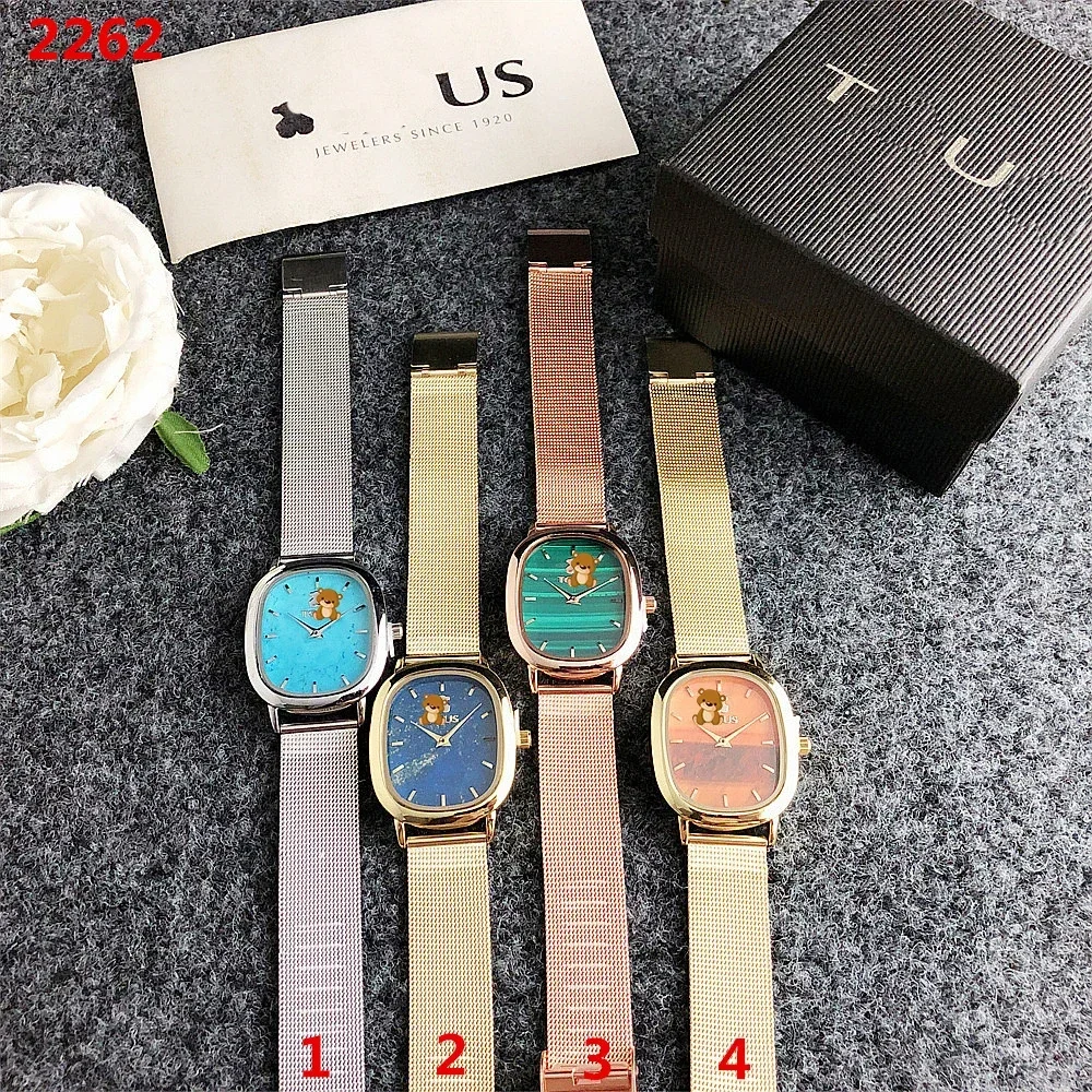 

Украшенные бисером часы с испанским медведем 2024 новый стиль браслета для девочек rebajas y envio gratis высококачественный бренд 2024 Новинка и искусство