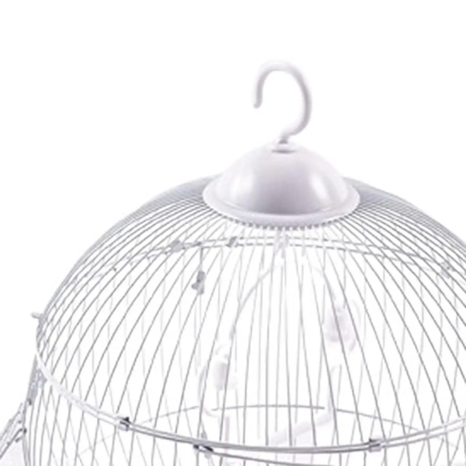 Hanging Cage Hanging Hook Metal Birdcage for African Grey Parrot Lovebirds