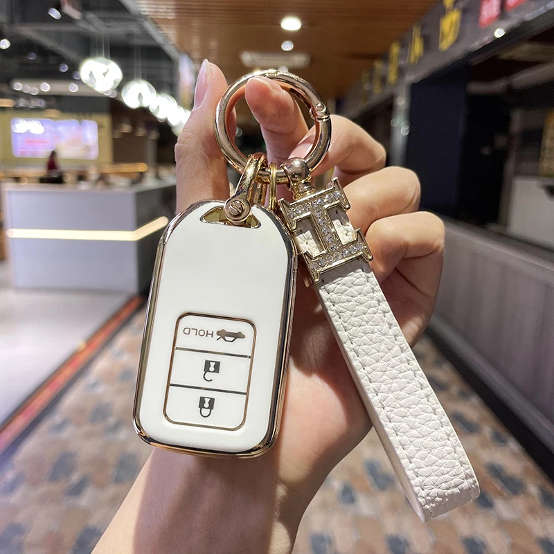 Cover Chiave/telecomando per Honda Accord Civic HRV CRV CR-V misura HR-V città odissea XR-V - Sf7b0bf24af03481a9681388eb040355cW