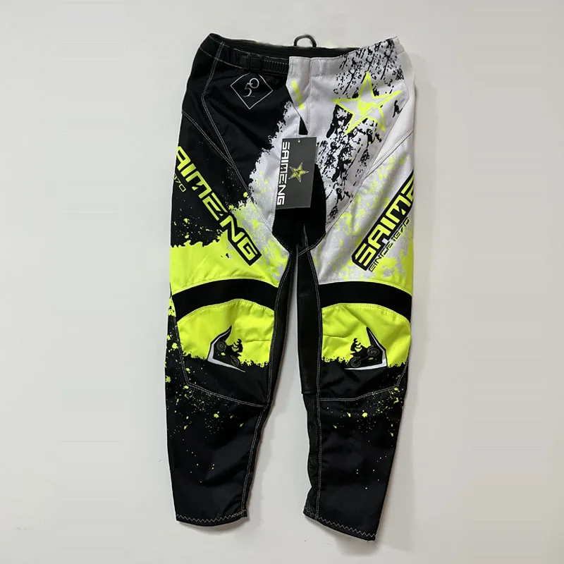 SAIMENG MX Pants men lady Off Road Motocross pants Motorcycle Dirt Bike Bicycle MTB DH UTV BMX Enduro Downhill Riding