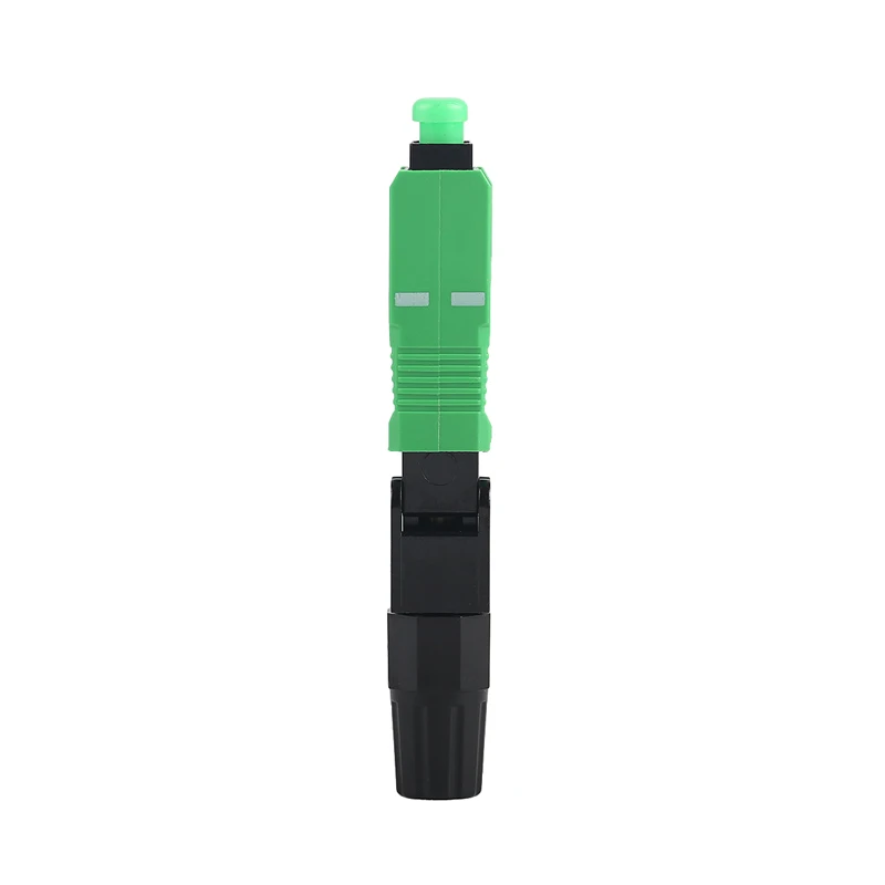 50/100/200/300/400PCS FTTH SC APC single-mode fiber optic quick connector SC APC FTTH Fiber Optic Fast Connector Free shipping