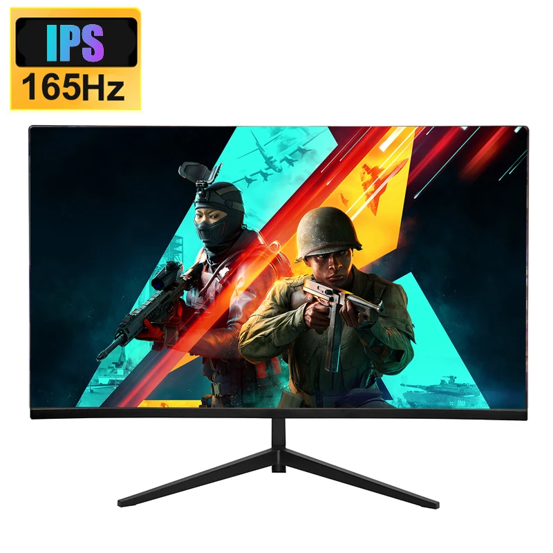 Monitor Da Gioco Da 24 Pollici 144Hz 1Ms Display Lcd 165Hz Schermo Per Computer Da Gioco Desktop Ips Monitor Base Regolabile A Schermo Piatto Dp