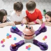 New 1-4 Players Frog Feeding Crazy Checkerboard Game - Exciting And Competitive Family Game For Single Multiplayer Team Players 5