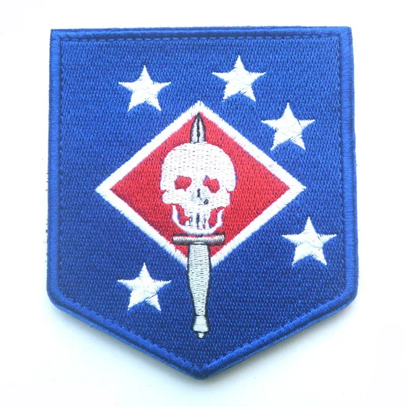 フックとループを備えたミリタリータクティカルバッジ、米国の