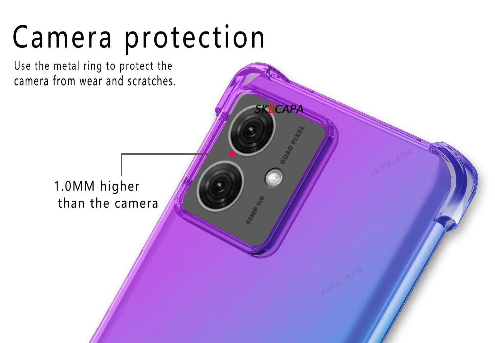 Gradient Rainbow Ultra Thin Soft Silicone Shockproof Case - TPU Cover