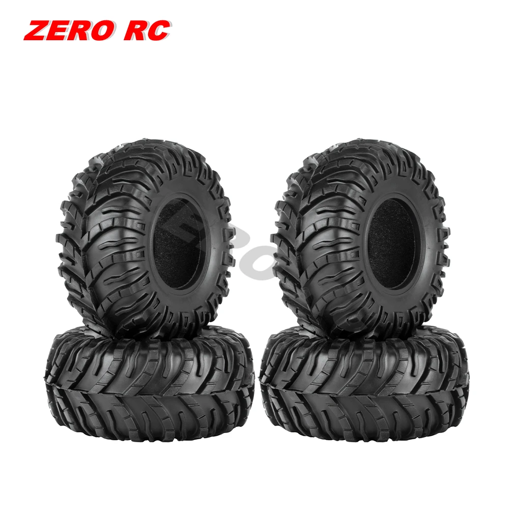 WLYEJEA 2.2 RC Mud Slingers Tires - 135mm/5.31\" For 1/10 RC Crawlers (Fits Traxxas TRX-4, Axial SCX10)