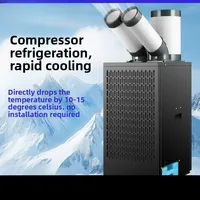 Refroidisseur d'air industriel, climatiseur mobile, compresseur de réfrigération, machine intégrée, climatiseur commercial et domestique 1