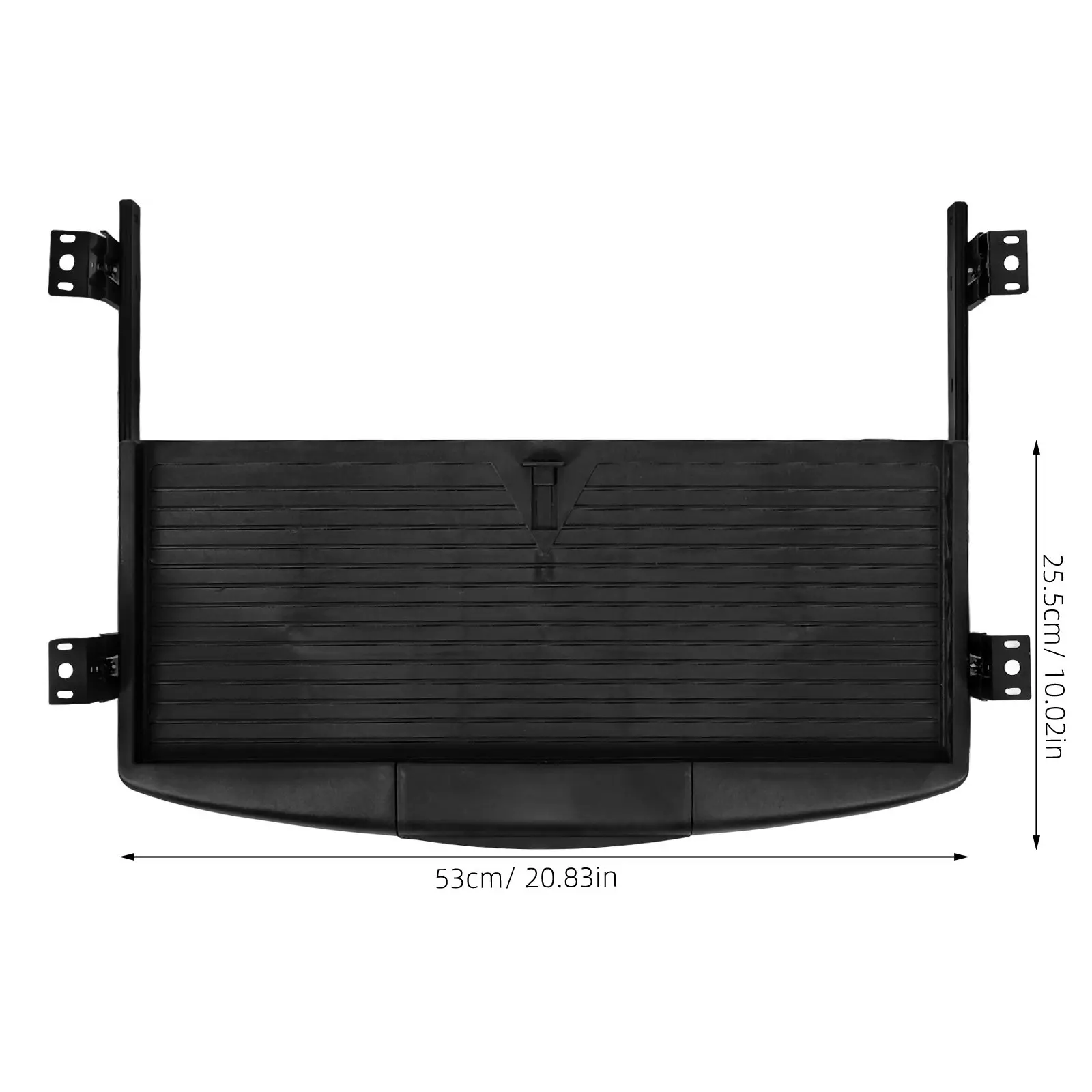 키보드 수납 트레이 서랍형 플라스틱 메탈 책상 아래 슬라이드 아웃 키보드 정리함 사무실 책상 수납 트레이