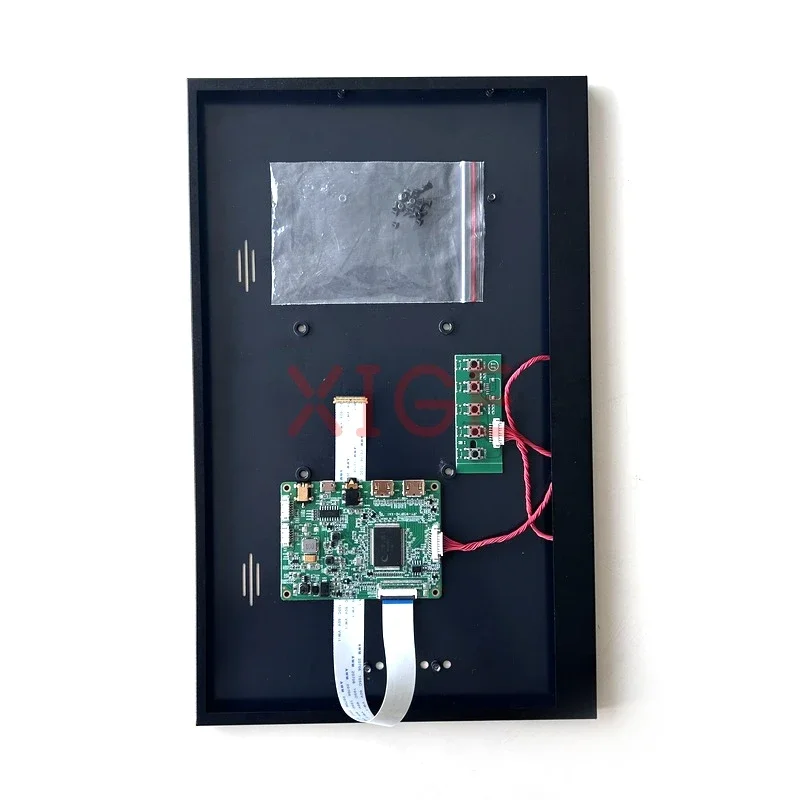 

Fit HB156FH1 NT156FHM 15.6" 30-Pin EDP 1920*1080 HDMI-Mini USB Micro Monitor Portable Modification Kit Metal Shell&Driver Board