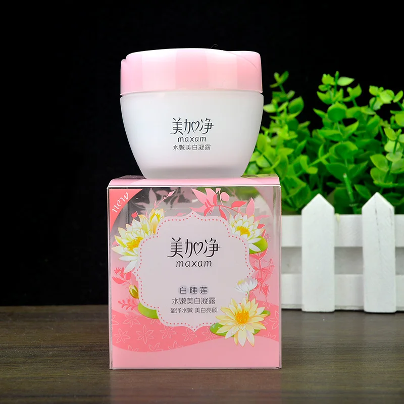 Original Maxam LOTUS White Water Lily Whitening Gel 80g Hydrating Whitening Brightening Moisturizing Cream Transparent Gel