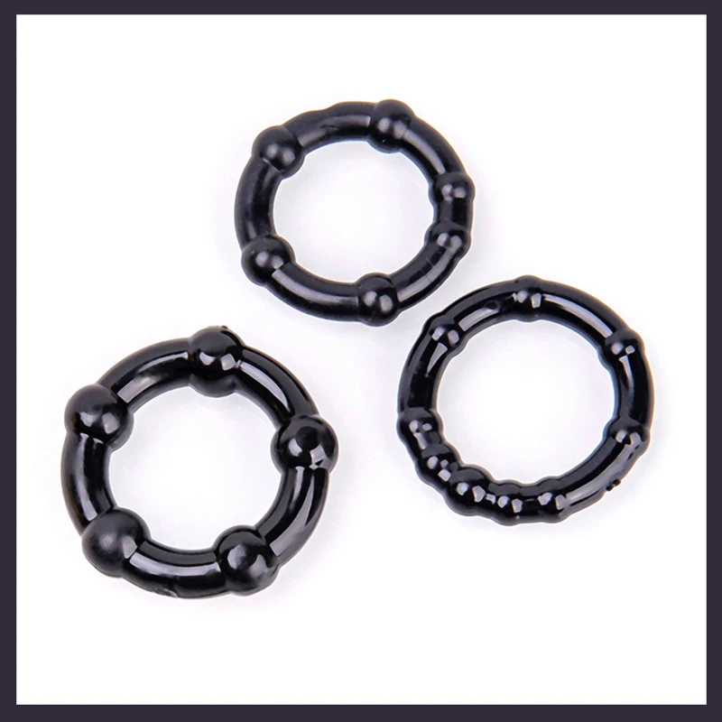 Penis Ring Cock Ring Semen Penis Rings Silicone Male Foreskin Corrector Resistance Ring Delay Ejaculation Sex Toys For Men