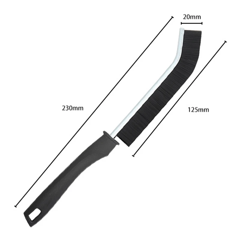 4/1Pcs Hard Bristle Gap Cleaning Brush Durable Grout Long Handle Cleaner Brush for Tile Joints Dead Angle Auto Detailing Brushes 6