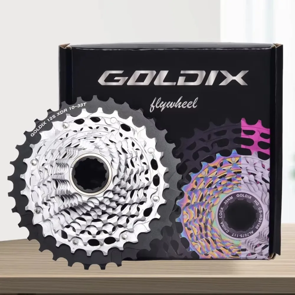 Bicycle cassette GOLDIX XDR 12 Speed 28T 33T 36T Ultralight K7 for Sram XDR Electronic Shifting