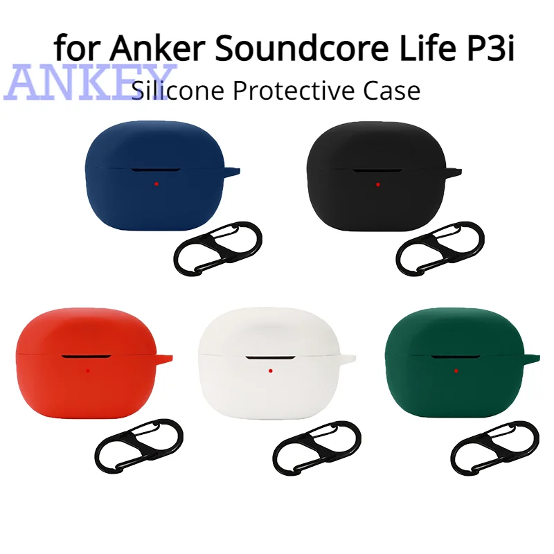 

for Anker Soundcore Life P3i Case Protective Cute Cartoon Cover Bluetooth Earphone Shell Accessories TWS Headphone Portable