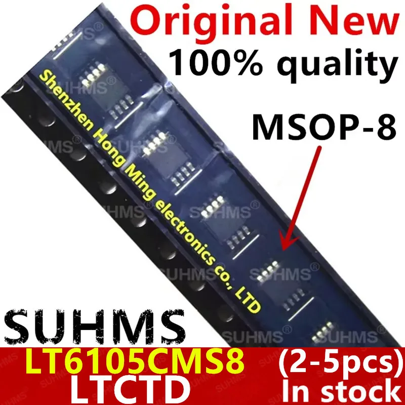 Premium Quality 100% New LT6105CMS8 MSOP-8 Chipset (2-5 Pieces)