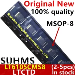 Premium Quality 100% New LT6105CMS8 MSOP - 8 Chipset (2 - 5 Pieces) (2pcs)