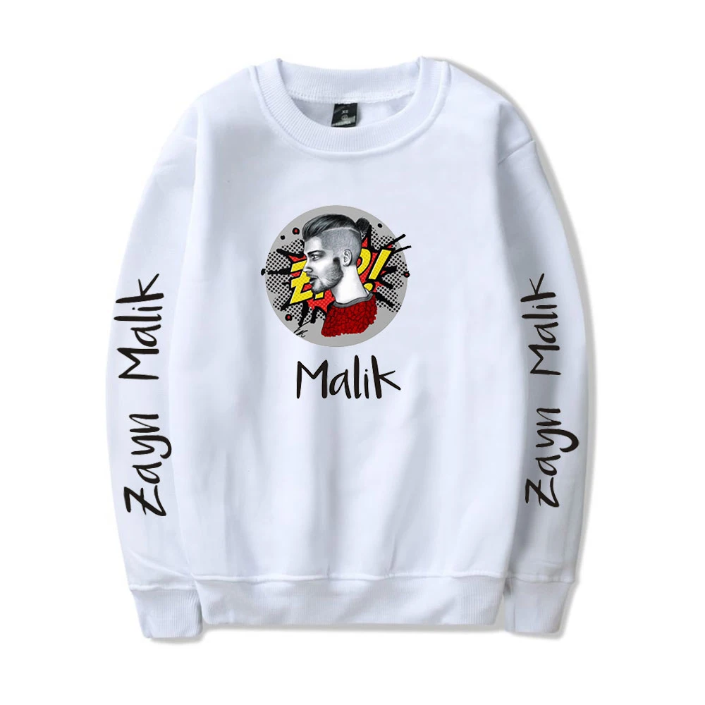 

Zayn Malik Sweatshirt O-Neck Unisex Tracksuit Women/Men's Hoodies 2020 Harajuku Fashion Streetwear British Singer ZAYN Clothes